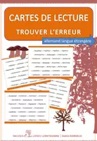 Aperçu - Cartes / Images - Allemand: Cartes de lecture Trouver l'erreur - automne - Page de couverture