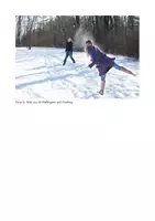 Vorschau - Arbeitsblätter - Schneeballschlacht - Bildbeschreibung - Arbeitsblatt (Winter) - Seite 1