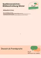 Vorschau - Arbeitsblätter - Schneeballschlacht - Bildbeschreibung - Arbeitsblatt (Winter) - Seite 3