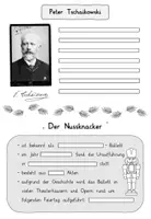 Vorschau - Arbeitsblätter - Der Nussknacker - Komponistenwissen - Seite 2