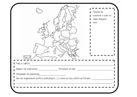 Vista previa - Unidades / Secuencias / Situaciones de Aprendizaje - Viajamos por España y Europa / Viaxamos / Gallego - página 3