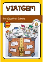 Vista previa - Unidades / Secuencias / Situaciones de Aprendizaje - Viajamos por España y Europa / Viatgem / Valenciano - Portada