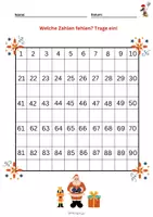 Vorschau - Arbeitsblätter - MATHE ZR 100 - WEIHNACHTEN - 2.Klasse - Seite 3