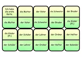 Vorschau - Spiele - Training der Aussprache von -er Spiel zur Phonetik Ich habe, wer hat - Seite 2