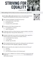 Vorschau - Arbeitsblätter - BG13 Striving for Equality - Little Rock Nine - Deckblatt