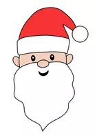Vorschau - Mal- und Bastelvorlagen - Weihnachtsmann Bastelvorlagen - Basteln im Winter 🎅🏼 - Seite 3