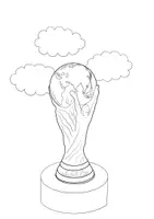 Vorschau - Arbeitsblätter - WM 2022 in Katar: Nachdenk-Blatt (Ausmalbild FIFA-Pokal mit Reflexions-Aufgaben) - Seite 3