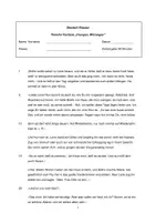 Vorschau - Test - Klausur T. Fontane - Irrungen, Wirrungen (mit BE) - Deckblatt