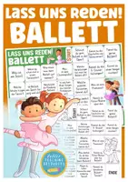 Vorschau - Stationenlernen - Ballett Sprechanlässe Spiel Deutsch (Sport) - Deckblatt