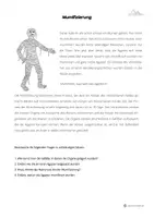 Vorschau - Arbeitsblätter - Mumifizierung - Deckblatt