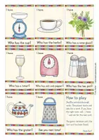 Vorschau - Spiele - I have, who has? in the kitchen / food Englisch Spiel - Seite 3