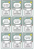Vorschau - Unterrichtsreihen - Verben im Präsens & Perfekt - Lesespiel - Seite 2