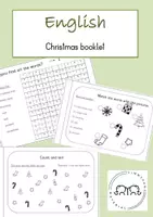 Vorschau - Arbeitsblätter - Christmas booklet inkl. Lösungen - Deckblatt