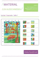 Vorschau - Arbeitsblätter - Suchsel - Bilderrätsel - Feuerwehr - Seite 1