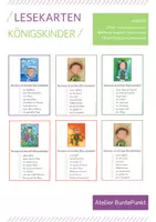 Vorschau - Arbeitsblätter - Lesetraining - Lesekarten zum Ankreuzen - Deckblatt