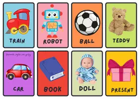 Vista previa - Juegos / Gamificación - Flashcards TOYS - página 1