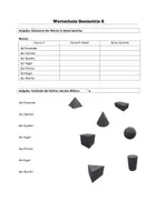 Vorschau - Stundenentwürfe - Wortschatz Geometrie - Körper - Einführung Wortschatz + Lösung - DaZ - Deckblatt