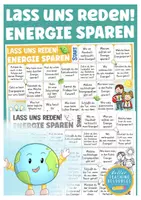 Vorschau - Spiele - Energie sparen / Konsum Spiel Sachunterricht und Umweltschutz - Deckblatt