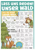 Vista previa - Unidades / Secuencias / Situaciones de Aprendizaje - der Wald Deutsch Spiel Umwelt juego Alemán - Portada