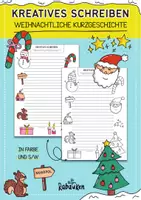 Vorschau - Arbeitsblätter - Weihnachten Kreatives schreiben - Weihnachtliche Kurzgeschichte - Deckblatt