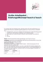 Vorschau - Arbeitsblätter - Arbeitspaket Erziehungsstil Tausch-Tausch mit Lösung - Deckblatt