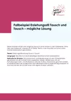Vorschau - Arbeitsblätter - Materialpaket Tausch / Tausch - Seite 1