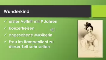 Vorschau - Präsentationen/Tafelbilder - Clara Schumann (Präsentation und H5P) - Seite 2