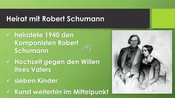Vorschau - Präsentationen/Tafelbilder - Clara Schumann (Präsentation und H5P) - Seite 3