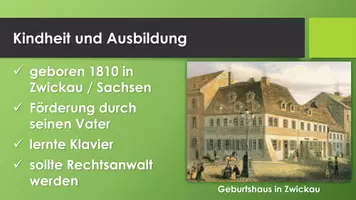 Vorschau - Präsentationen/Tafelbilder - Robert Schumann (Präsentation und H5P) - Seite 2
