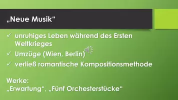 Vorschau - Präsentationen/Tafelbilder - Arnold Schönberg (Präsentation und H5P) - Seite 3