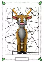 Vorschau - Unterrichtsreihen - Winter - Weihnachten : Ausmalbilder gestalten - Seite 2