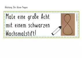 Vorschau - Stundenentwürfe - Kunststunde: Der kleine Pinguin (A4/A3) - Seite 3