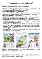 Vorschau - Unterrichtsreihen - Kartenkunde Stadtpläne Landkarten - Seite 1