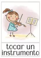 Aperçu - Présentation / Support pour le tableau - hobbies / pasatiempos flash cards Espagnol - Page 3