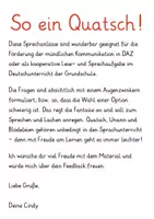 Vista previa - Juegos / Gamificación - Weihnachten Quatschfragen Alemán Deutsch - página 1