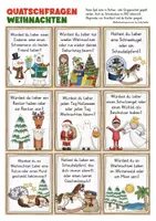 Vista previa - Juegos / Gamificación - Weihnachten Quatschfragen Alemán Deutsch - página 3