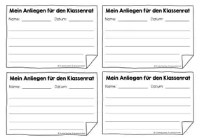Vorschau - Anderer Materialtyp - Alles für den Klassenrat - Seite 1