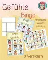 Vorschau - Stationenlernen - Bingo Gefühle in 3 Versionen - Deckblatt