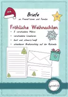 Vorschau - Arbeitsblätter - Weihnachtsbriefe - Deckblatt