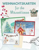 Vorschau - Mal- und Bastelvorlagen - Weihnachtskarten für die Mäuseklasse - Deckblatt