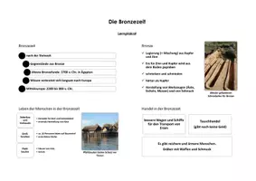 Vorschau - Poster - Die Bronzezeit (Plakat) - Deckblatt