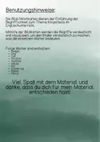 Vorschau - Bildkarten - Wort- und Bildkarten Haustiere / pets - Seite 1