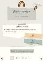 Vorschau - Poster - Materialpaket: Motivation für deine Schüler:innen - positive Affirmation - Seite 1