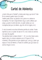 Vista previa - Otros - Cartel de Adviento: Cuenta atrás para la Navidad - página 1