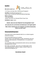 Vorschau - Merkblätter - prepositions - wordcards - Seite 1