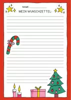 Vorschau - Arbeitsblätter - Wunschzettel Weihnachten - Schreibanlass im Winter - Seite 3