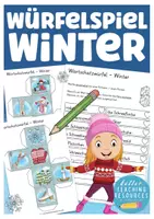 Aperçu - Jeux - Winter Wortschatzwürfel Deutsch jeu Allemand - Page de couverture