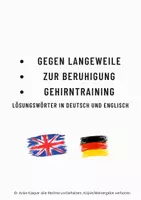 Vorschau - Arbeitsblätter - D und E Manga Kreuzworträtsel TESTVERSION - Seite 1