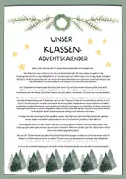 Vorschau - Anderer Materialtyp - Klassenadventskalender für die Klassen 5-10 für mehr Miteinander und eine gute Klassengemeinschaft - Seite 1