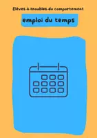 Aperçu - Affichage - un planning bien utile ! - Page de couverture